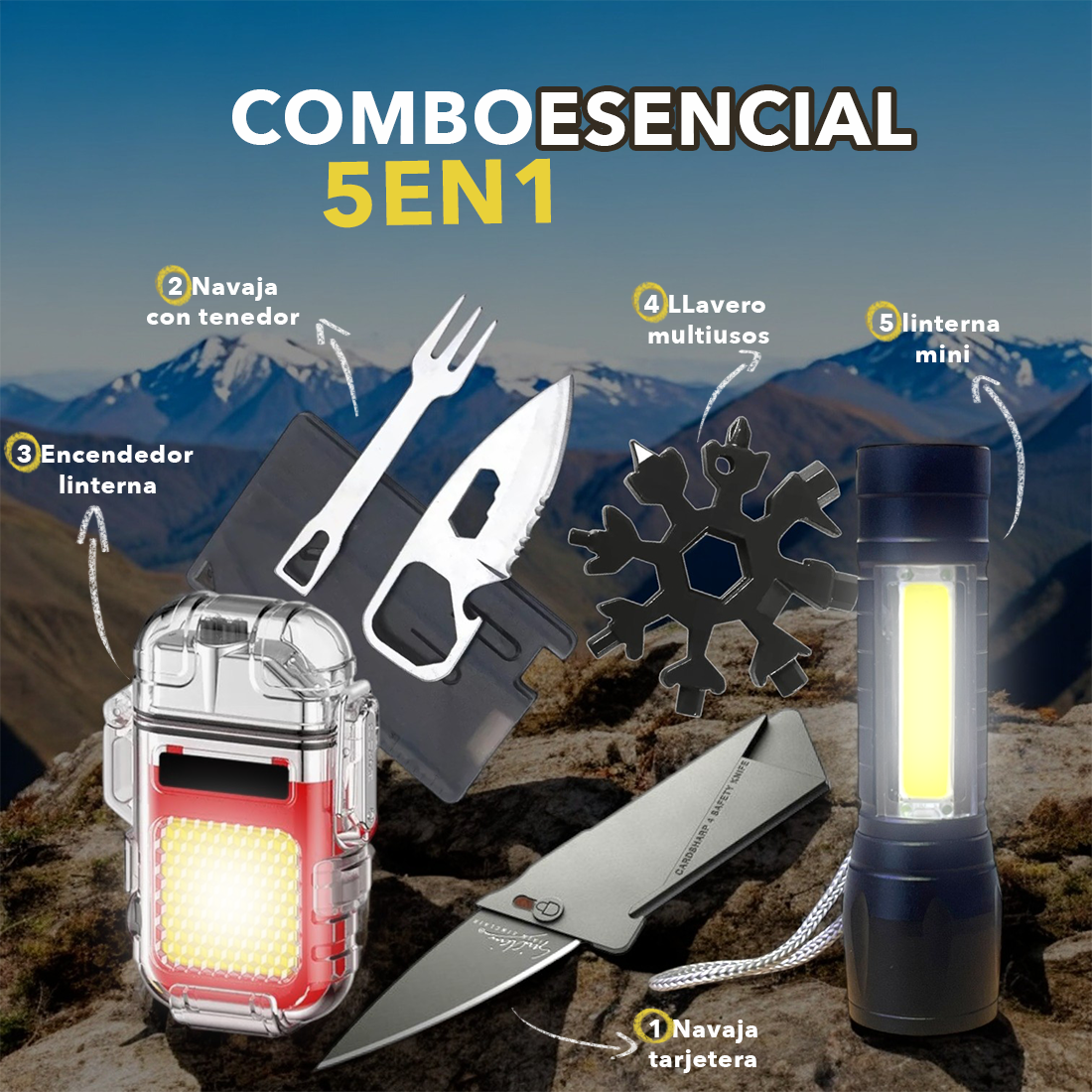 COMBO ESENCIAL 5EN1 COMBO ESENCIAL 5EN1